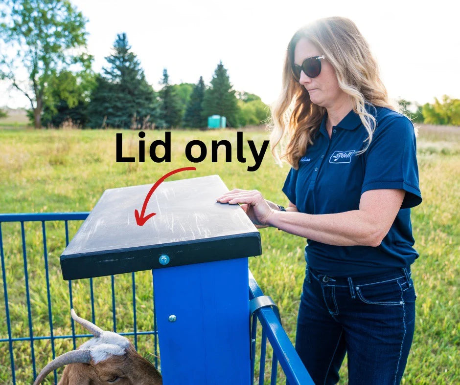 Poly Hay Grain Feeder Lid Only (201LID)