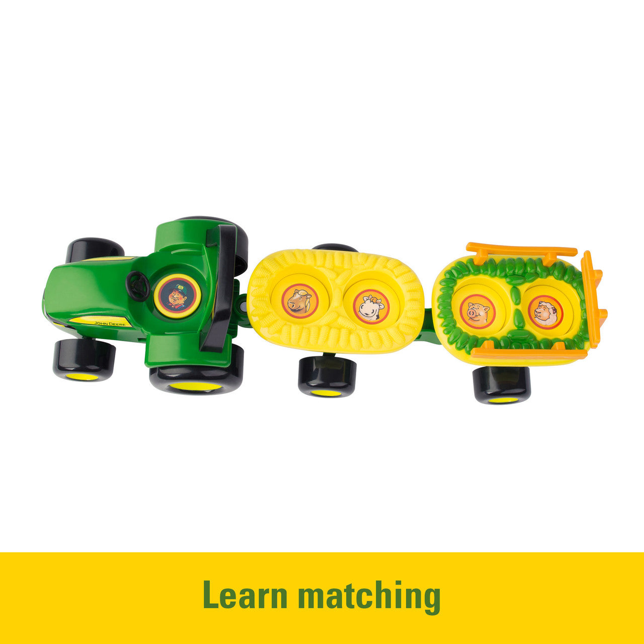 John Deere Animal Sounds Hayride - Preschool Farm Toys