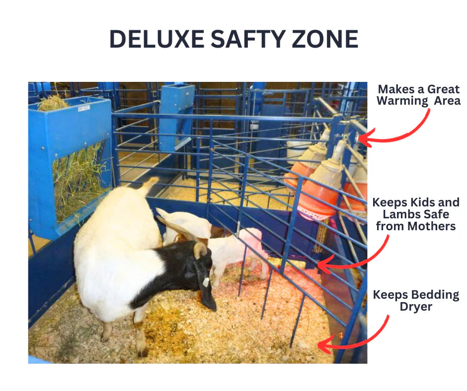 Safety Zone for Deluxe Lambing/Kidding Add-On Pens (653-5B)