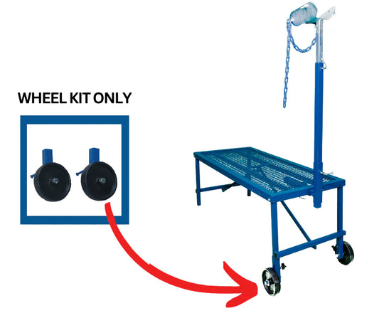 Wheel Kit – Item # 0745WK For Sydell SHOWMAN’S BEST Stands & Milking Stanchions