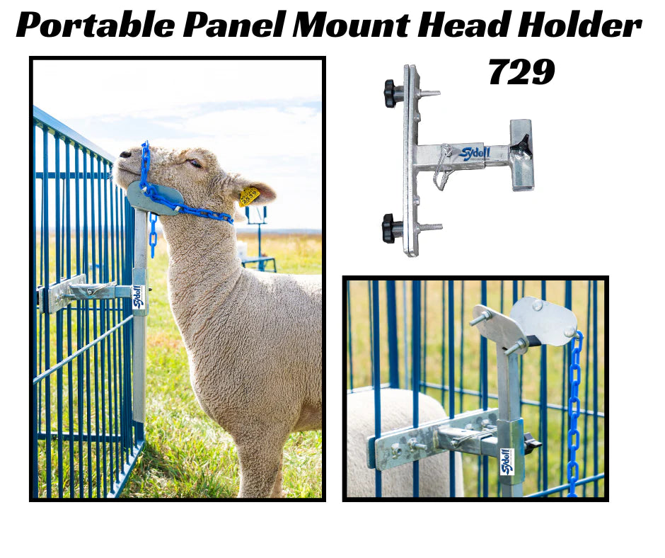 Portable Panel Mount Head Holder (729) Head Piece not included!