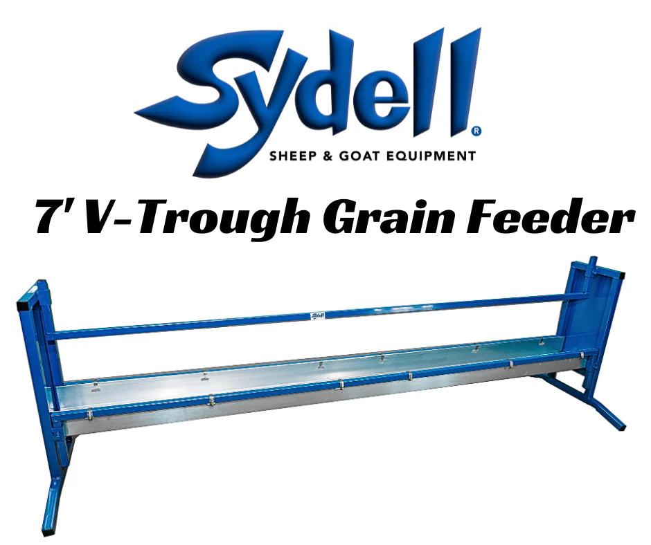 Trough Grain Feeder, V Shaped Trough, Bunk Feeder (0852V-4)