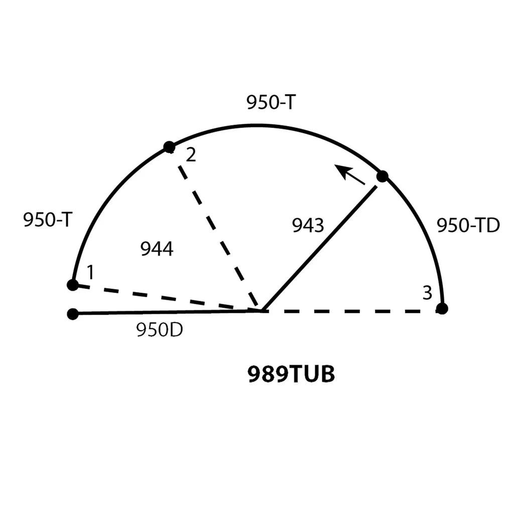 13'6" x 7'8" Tub Only (989TUB)