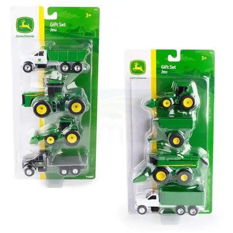 John Deere 4pc Carded tractor set