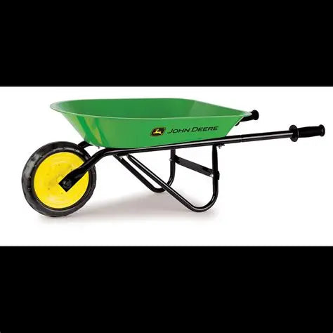 JD Kids Steel Wheelbarrow