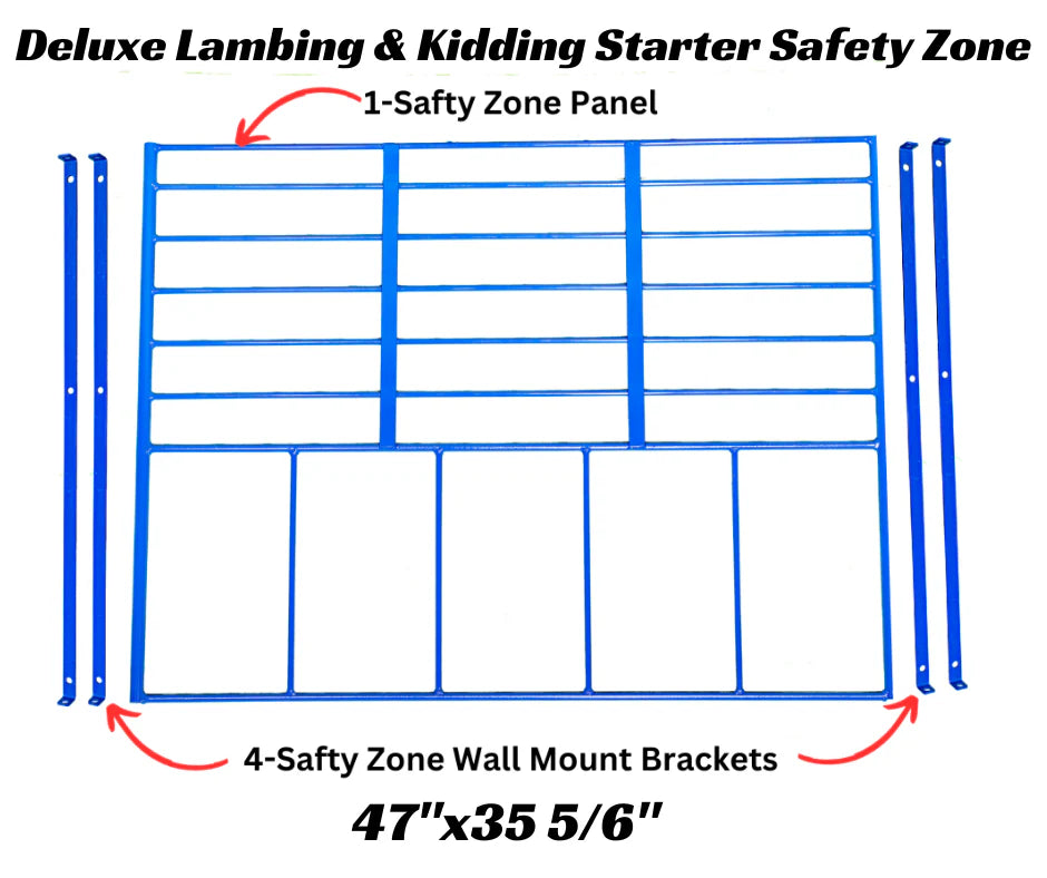 Starter Safety Zone for Deluxe Lambing/Kidding Pens (653-5A)