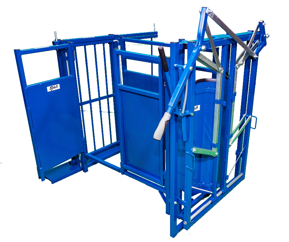 Complete Cage with Manual Headgate (972)