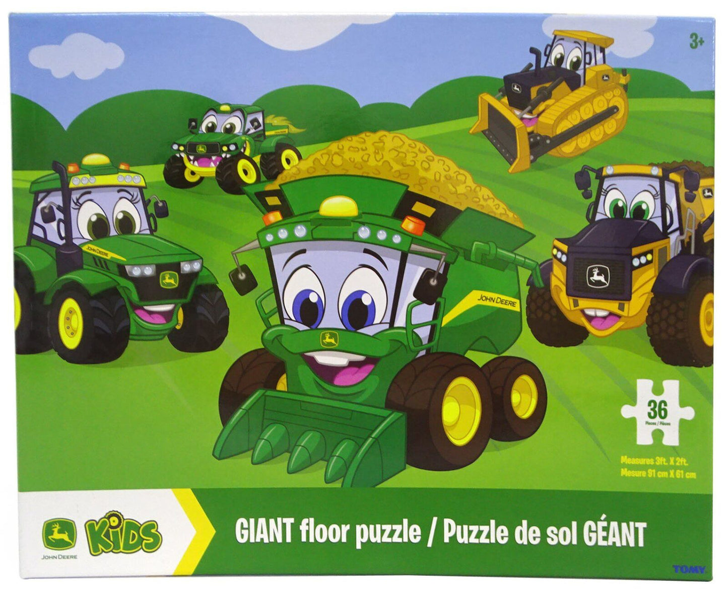 JD 36 piece 3x2 floor puzzle