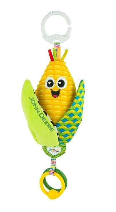 John Deere ERTL Lamaze Corn E Cob Clip n Go Baby Toy