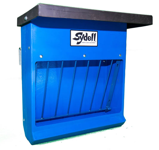 Poly Hay Grain Feeder w/Lid (201L)
