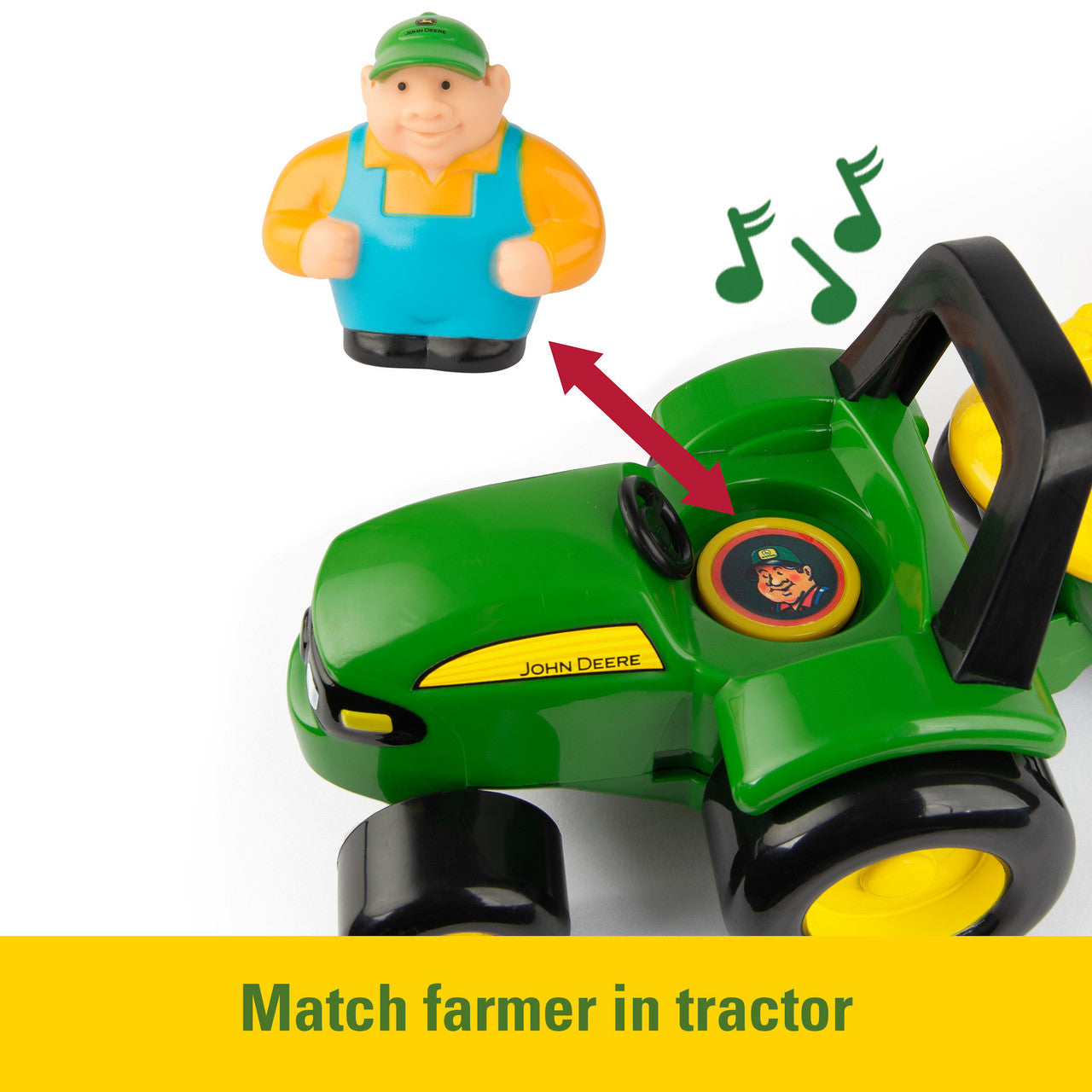 John Deere Animal Sounds Hayride - Preschool Farm Toys