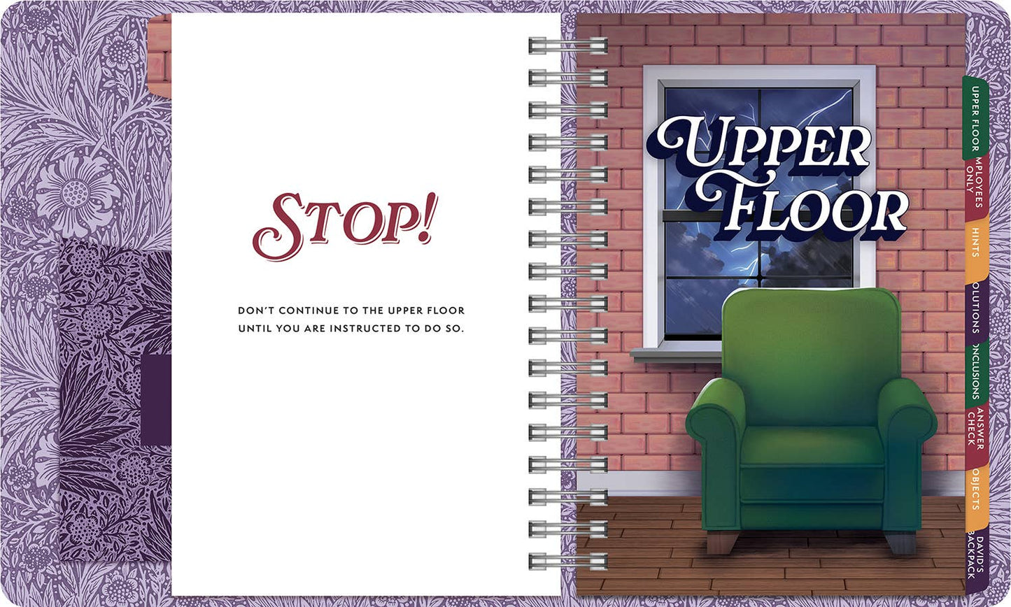 Puzzling Escapes: Trapped in the Bookstore- Escape Room Book