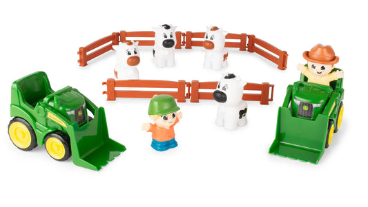 JD The Cows Are Out Playset