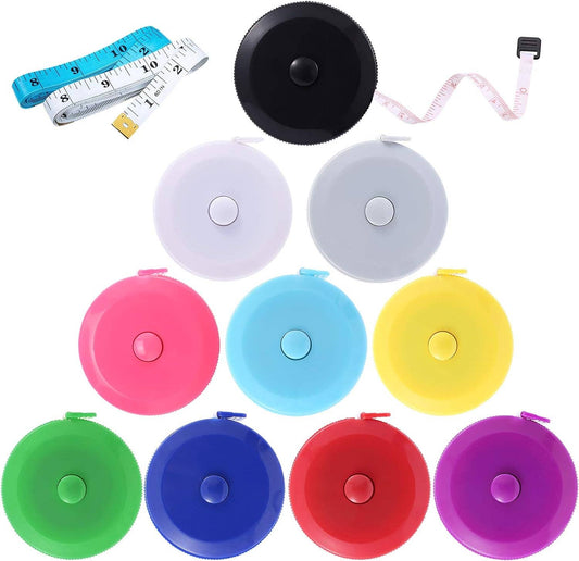 Retractable Tape Measure - 59' Assorted Colors Tape accurate
