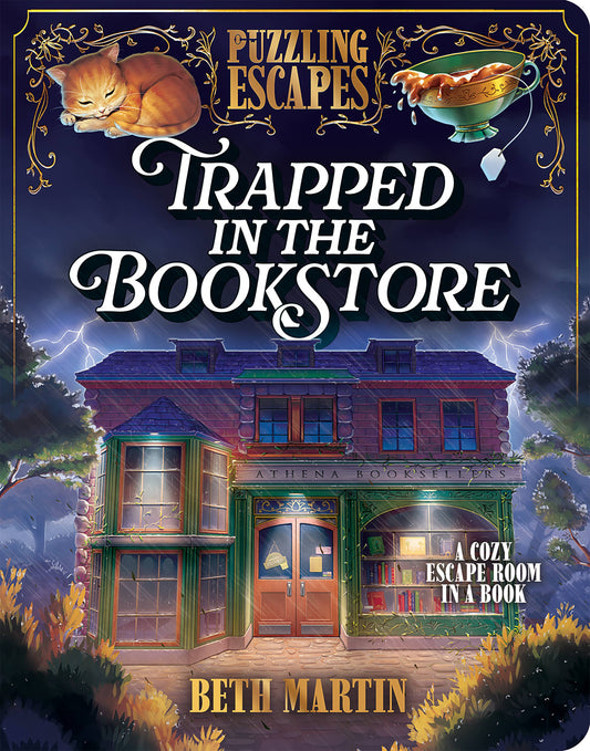 Puzzling Escapes: Trapped in the Bookstore- Escape Room Book