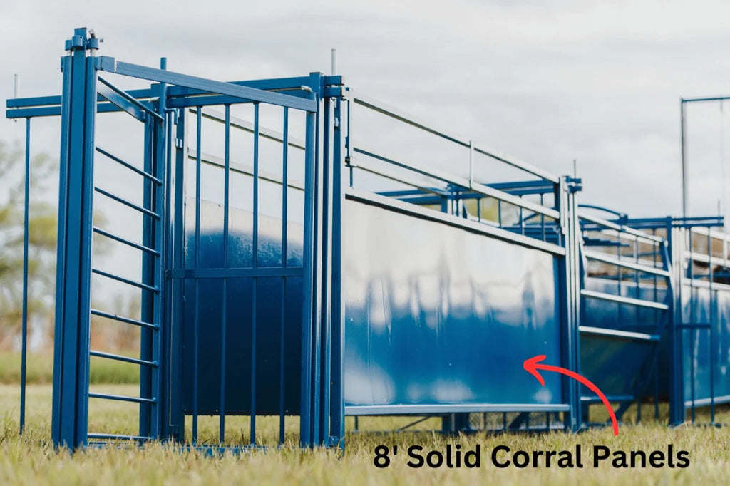 8' Solid Corral Panel (950)