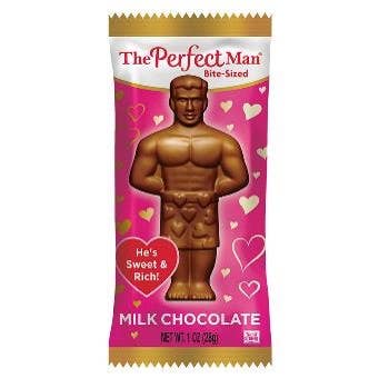 Valentine Perfect Man Bite Size Singles 1oz, 12ct Box
