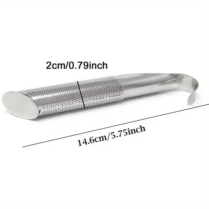 Stainless Steel Long-Handle Tea Infuser for Loose Tea and Sp